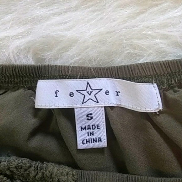 fever Green Top Size Small - Picture 5 of 6